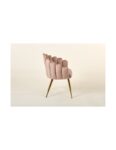 SILLA AIKO TERCIOPELO ROSA PALIDO