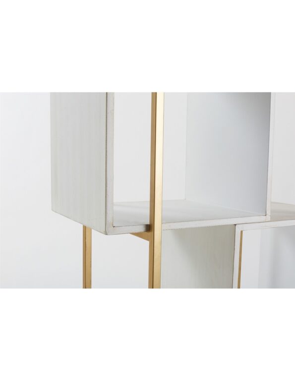 ESTANTERIA BLANCO DECAPADO 70X38X195 CM