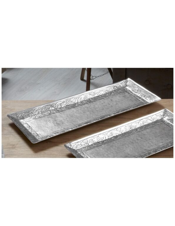 CENTRO ALUMINIO PLATA 30 CM