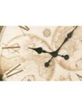 RELOJ PARED MAPA MUNDI MARRON 76D CM
