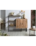 MUEBLE AUXILIAR REPISAS ACACIA/METAL 150X40X90 CM