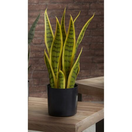 planta sansevieria bicolor artificial 42 cm
