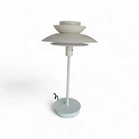 Lámpara de sobremesa blanca moderna de 51 cm estilo minimalista